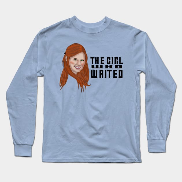 The Girl Who Waited Long Sleeve T-Shirt by SamSteinDesigns